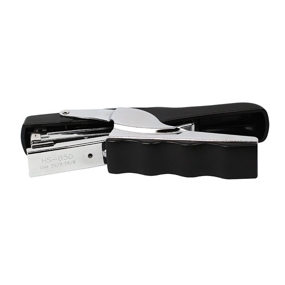 دباسة يدوية بمقبض معدني أسود،  - مراجعة Stapler Heavy Duty وسعره