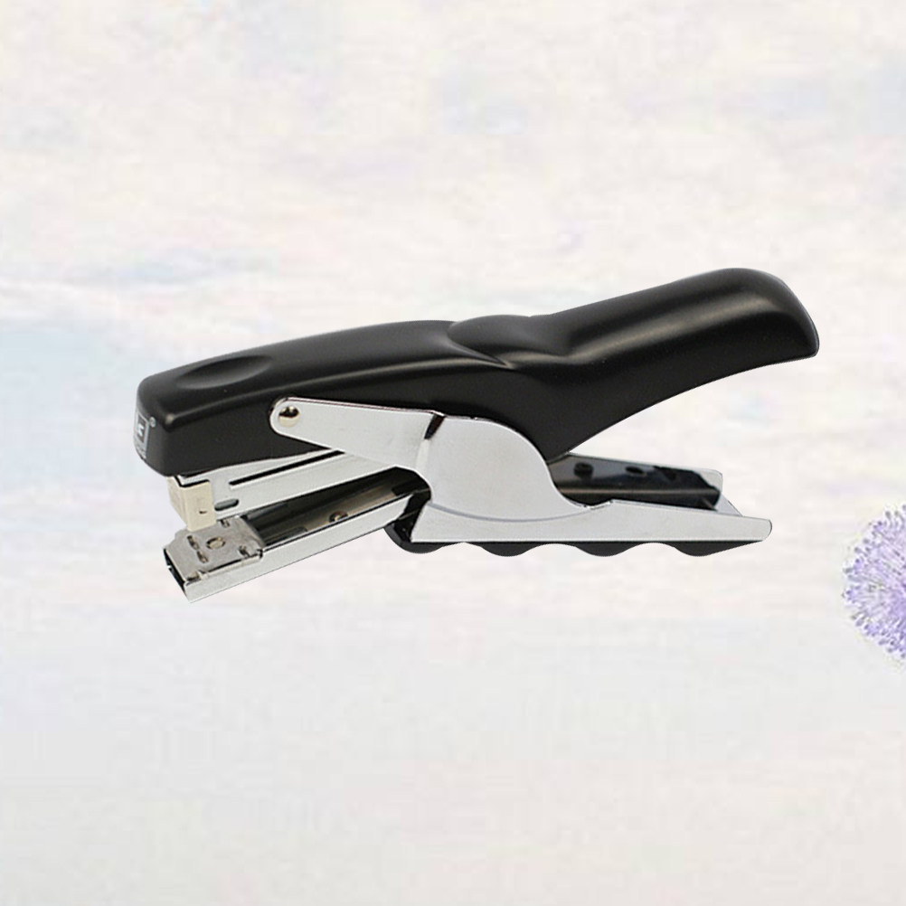 دباسة يدوية بمقبض معدني أسود،  - مراجعة Stapler Heavy Duty وسعره