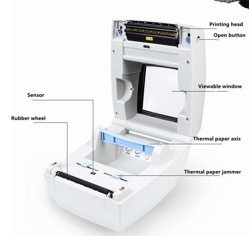 طابعة ملصقات حرارية صناعية عال - مراجعة Label Printer وسعره