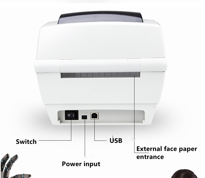 طابعة ملصقات حرارية صناعية عال - مراجعة Label Printer وسعره