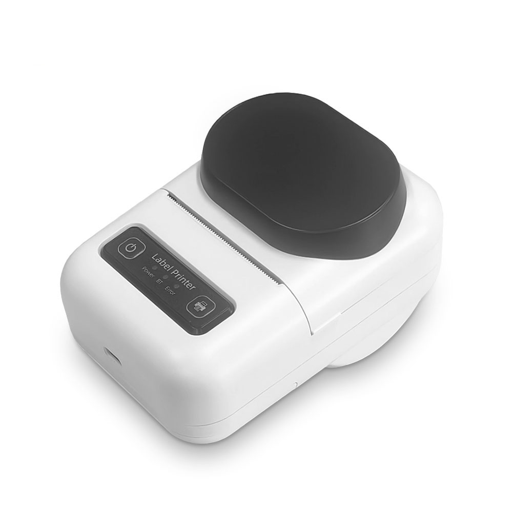 طابعة ملصقات حرارية محمولة لاس - مراجعة Barcode Printer وسعره