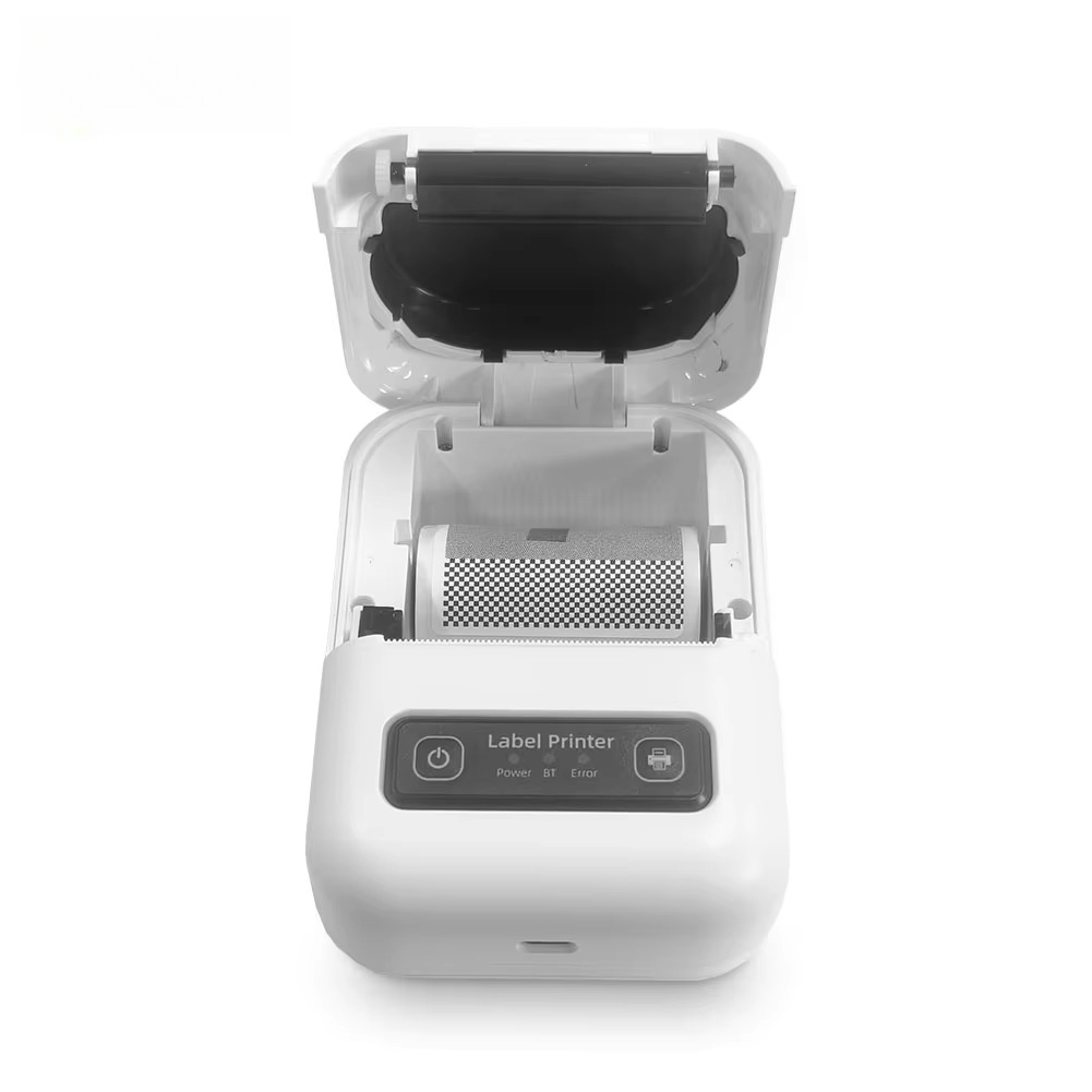طابعة ملصقات حرارية محمولة لاس - مراجعة Barcode Printer وسعره