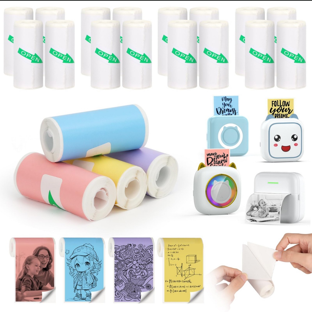 ورق حراري صغير الطباعة ملصق ذا - مراجعة Photo Printer وسعره