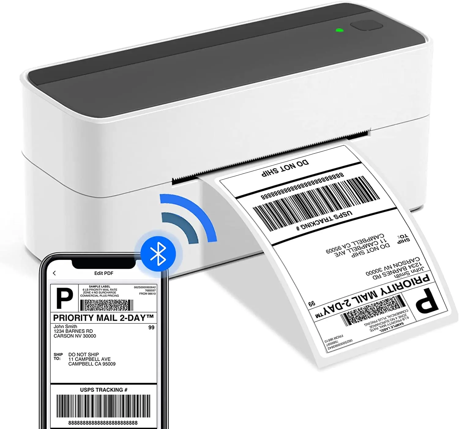 طابعة حرارية متعددة الوظائف Ph - مراجعة Label Printer وسعره