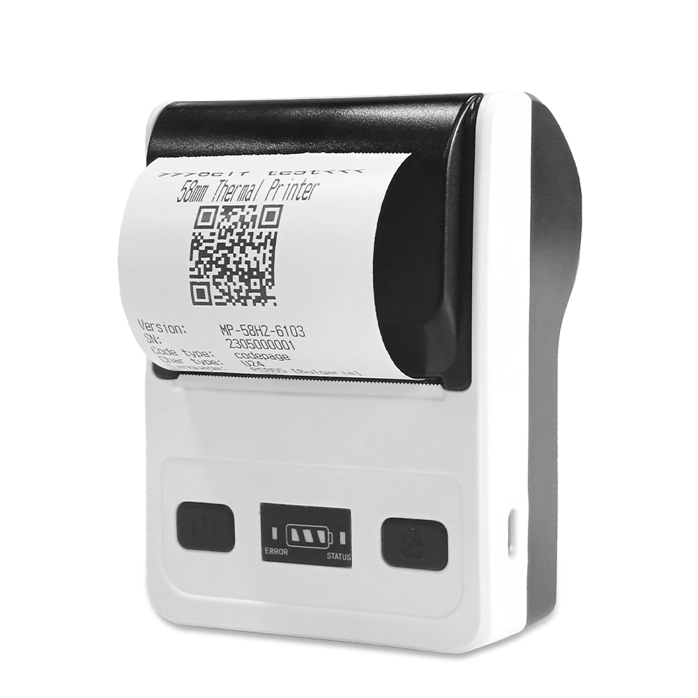 طابعة إيصالات حرارية صغيرة بتق - مراجعة Receipt Printer وسعره