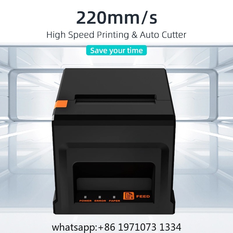【POS-8360】طابعة إيصالات 80 مم  - مراجعة Receipt Printer وسعره