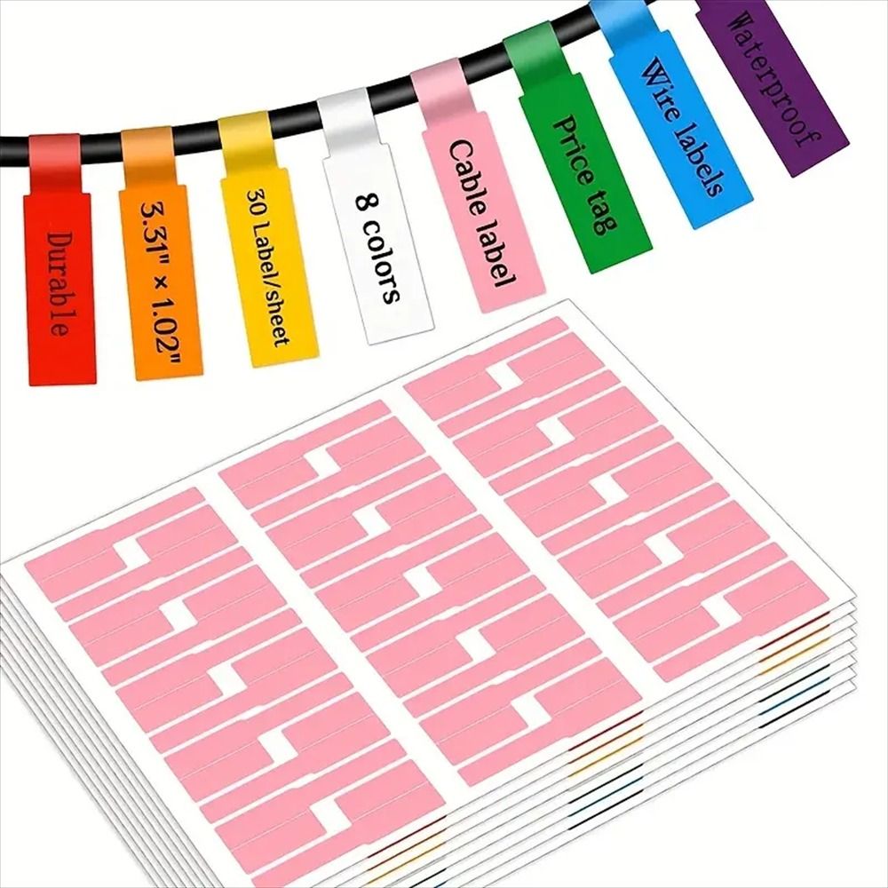 ملصقات كابلات مقاومة للماء قاب - مراجعة Label Maker وسعره