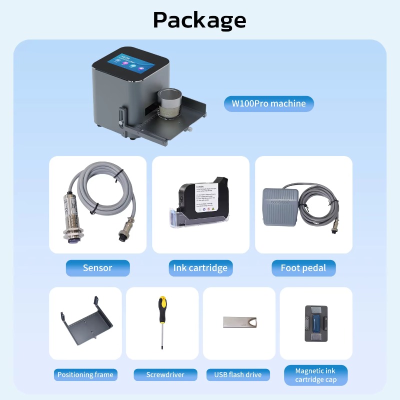 طابعة نافثة للحبر ذكية مزدوجة  - مراجعة Barcode Printer وسعره